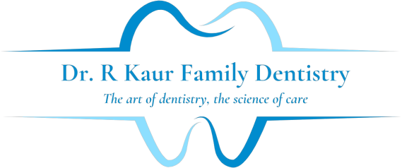 dr. r kaur family dentistry logo